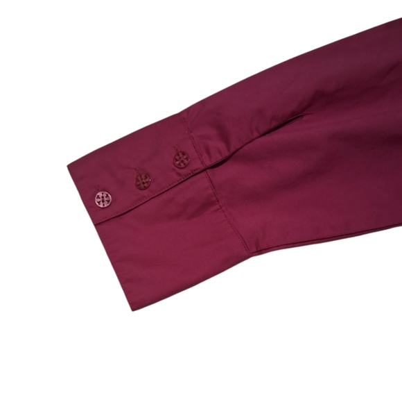 EUC TRIBAL Sz. 14 Purple Long Sleeve Button Down Shirt - Picture 10 of 12